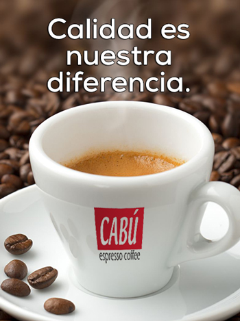 Cafe de calidad con logo