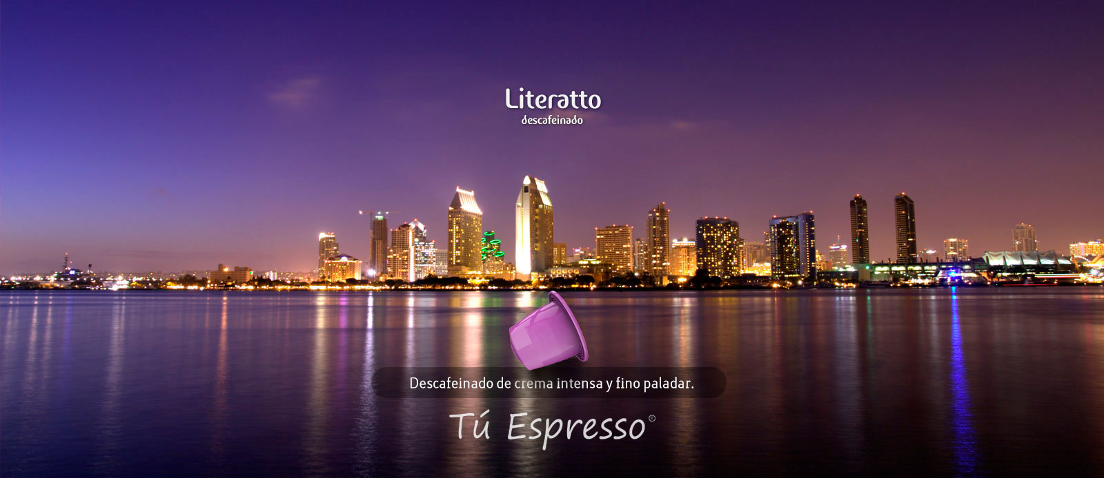 Capsulas compatibles Literatto tú espresso café