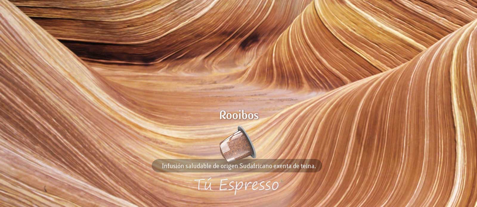 Rooibos capsula de cafe compatible te tu espresso