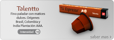 Boton de la capsula compatible de cafe Talentto