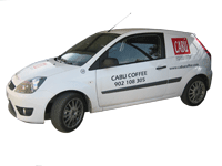 coche de Cabú Coffee