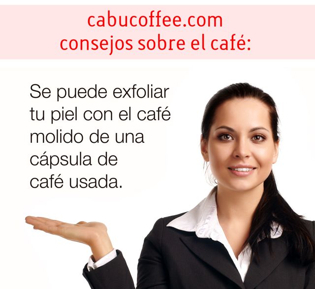 exfoliar tu piel con café molido usado